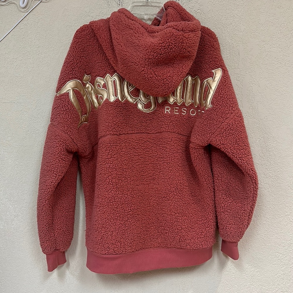Limited Edition Disneyland Sherpa Spirit jersey pullover hoodie Sweatshirt